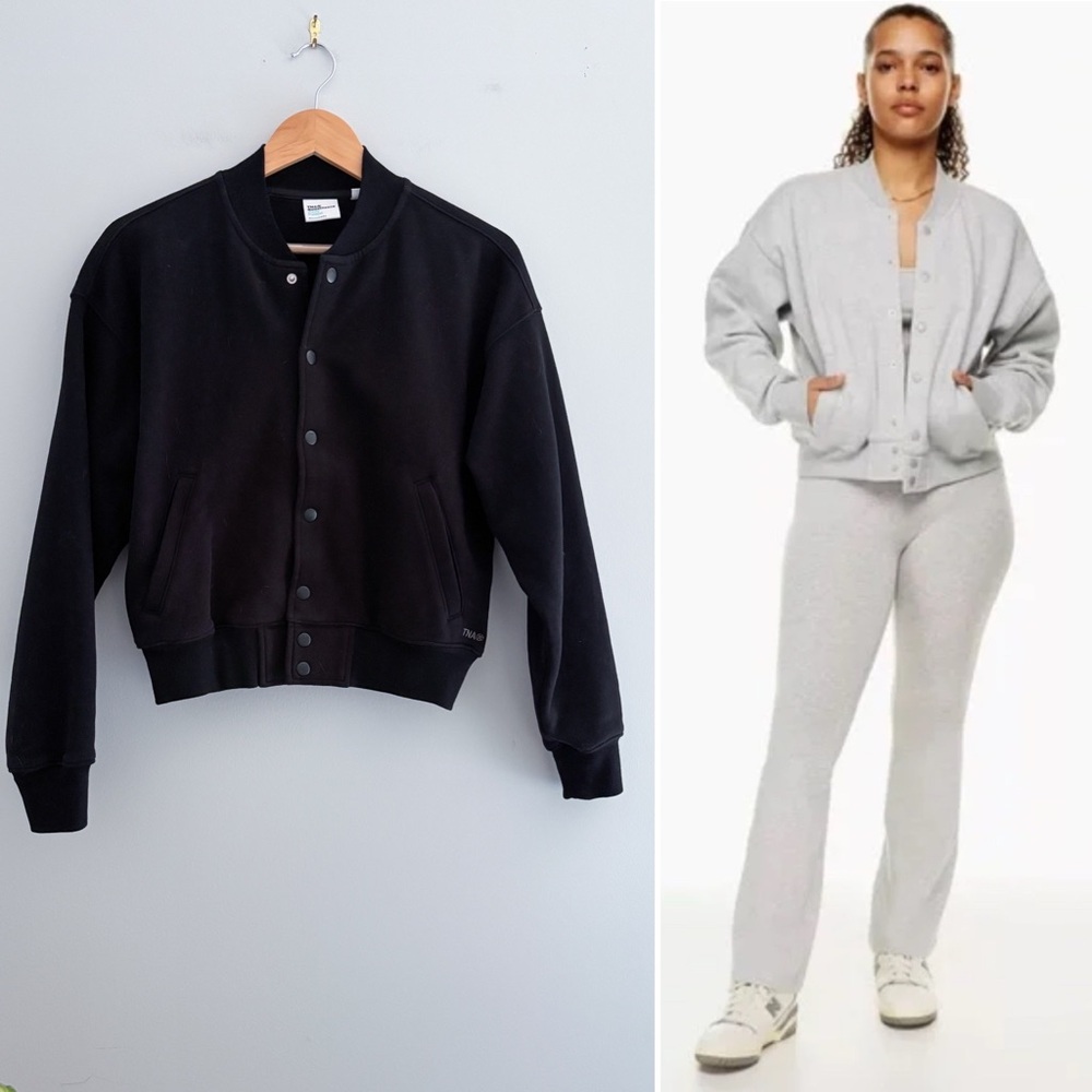 TNA Cozy Fleece Boyfriend Boxy Cardigan